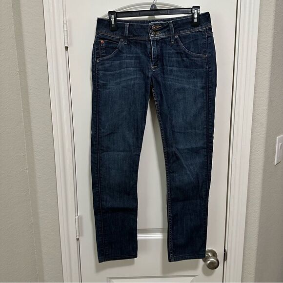 Hudson Women’s Medium/Dark Ankle Jeans Size 27 - Picture 1 of 4